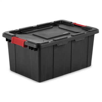 Plastic Industrial Tote 15 Gallon with Lid