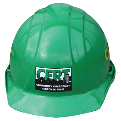 CERT Hard Hat with FEMA Logo