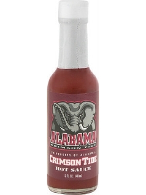 Collegiate Football Hot Sauce- Alabama Crimson Tide