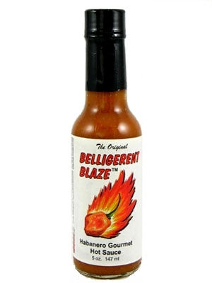 Belligerent Blaze Habanero Gourmet Hot Sauce