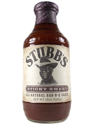 Stubb’s Sticky Sweet Bar-B-Q Sauce