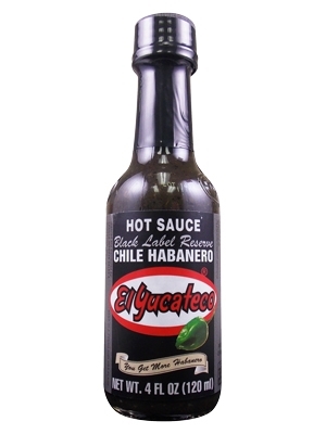 El Yucateco Black Label Reserve Chile Habanero