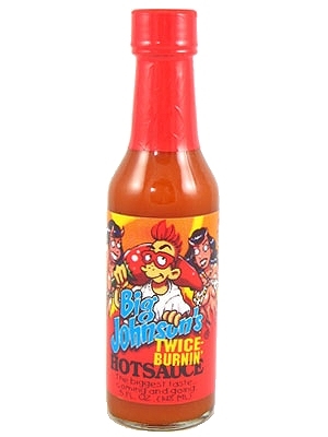 Big Johnson's Twice Burnin' Hot Sauce