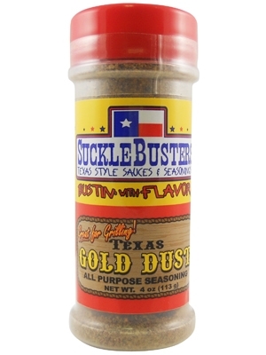 SuckleBusters Texas Gold Dust All Purpose Seasoning