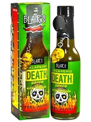 Blair's Jalapeno Death Sauce with Tequila