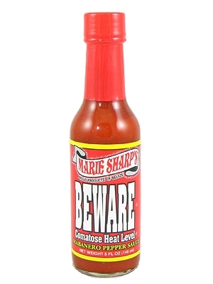 Marie Sharp's Beware Comatose Hot Sauce