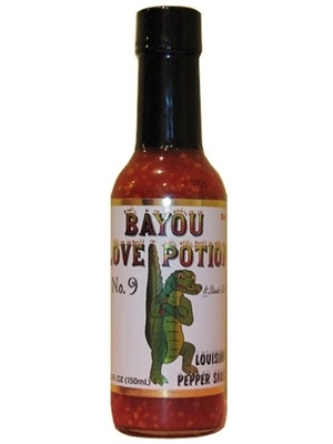 Bayou Love Potion Number 9 Louisiana Peppa Sauce