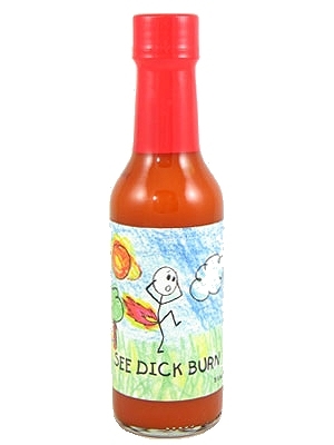 See Dick Burn Hot Sauce