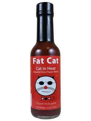 Fat Cat Cat in Heat Hot Sauce