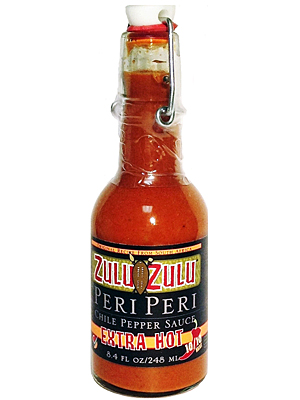 Zulu Zulu Xtra Hot Hot Sauce