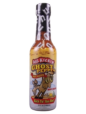 Ass Kickin' Ghost Pepper Hot Sauce