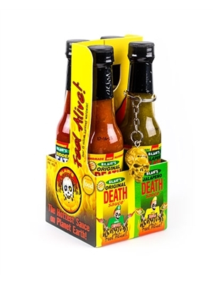Blair's Mini Death Sauce Hot Sauce 4 Pack