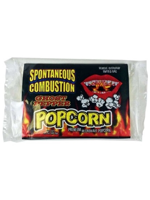 Spontaneous Combustion Ghost Pepper Microwave Popcorn