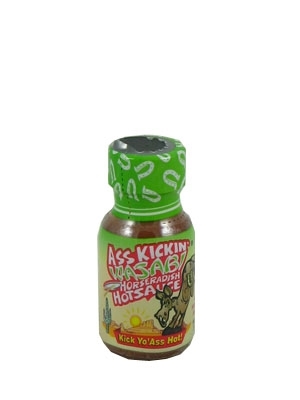 Mini Ass Kickin' Wasabi Horseradish Hot Sauce