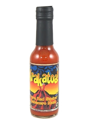 Krakatoa! Pure Red Savina Mash Hot Sauce