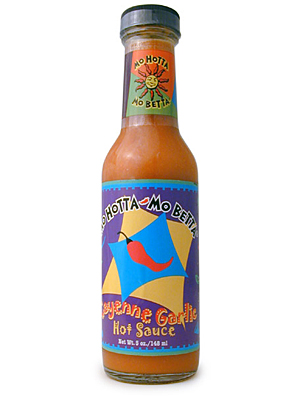 Mo Hotta Mo Betta Cayenne Garlic Hot Sauce