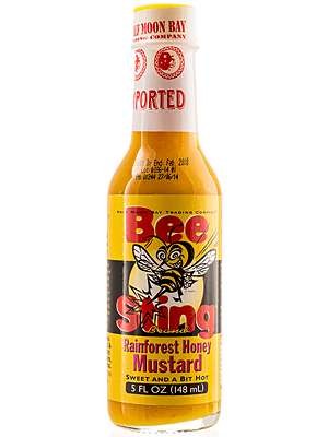 Bee Sting Rainforest Honey Mustard Hot Sauce