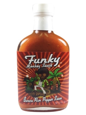 Funky Monkey Banana Rum Pepper Sauce