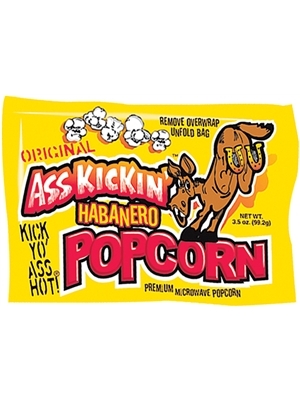 Ass Kickin' Habanero Microwave Popcorn