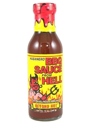 Habanero BBQ Sauce from Hell