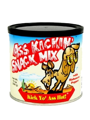 Ass Kickin' Snack Mix w/ Habanero Pepper