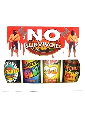 No Survivors Hot Sauce Gift Box
