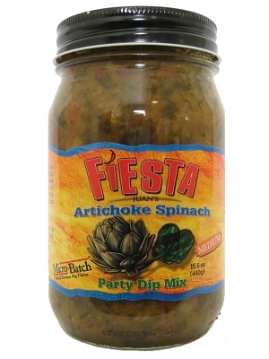 Fiesta Artichoke Spinach Party Dip