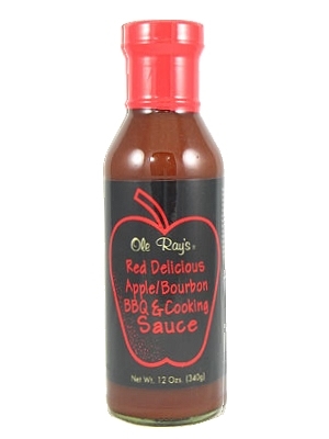 Ole Ray's Red Delicious Apple Bourbon BBQ and Cooking Sauce