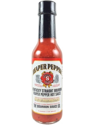 Kentucky Straight Bourbon Reaper Pepper Hot Sauce