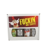 Fuckin' Hot Sauces Gift Box