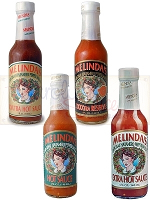 Melinda's Habanero 4 Pack Gift Set