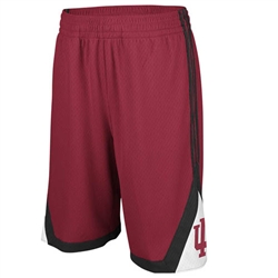 ADIDAS "Court" Crimson Indiana "IU" Athletic Shorts