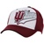 Indiana White Shadow Mesh One-Fit Indiana IU Cap