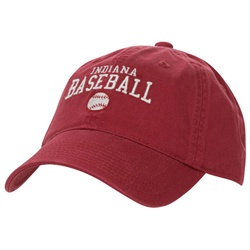 Crimson Legacy Athletic INDIANA BASEBALL Adjustable Cap