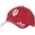 ADIDAS Adjustable Trefoil "IU" Indiana Crimson Cap with White Running Stitch