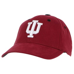 Youth Crimson One-Fit Indiana Cap from Top of the World