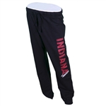 Women's Black "COZY" INDIANA Hoosiers Sweatpants