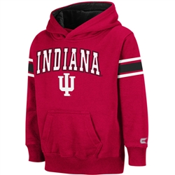 Crimson Kids THROWBACK Pullover INDIANA IU Hooded Sweatshirt from Colosseum