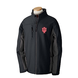 INDIANA IU "Highland" Zip Soft Shell Colorblock Jacket