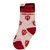 Indiana IU Crimson and White "All Over" Toddler Socks