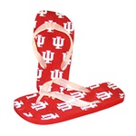 Indiana Hoosiers Flip Flops from My Team