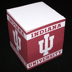 Indiana University 3" by 3" by 3" Sports Cube Pad