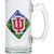 High Definition 13 Ounce Indiana Handled Glass Mug