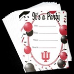 Indiana Hoosiers Party Invitations