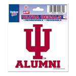 Indiana "IU Alumni" Ultra Decal from Wincraft