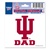 Indiana "IU Dad" Ultra Decal from Wincraft