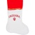 Indiana Hoosiers White and Crimson Holiday Stocking