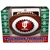 Indiana Hoosiers Plastic IU Holiday Football Shaped Ornament from Topperscot