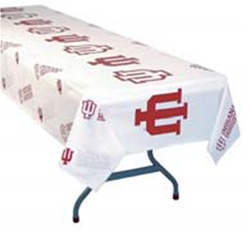Indiana Hoosiers Party Tablecloth * 54" by 108"