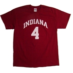 Crimson Indiana IU Player Jersey Style 4 T-Shirt